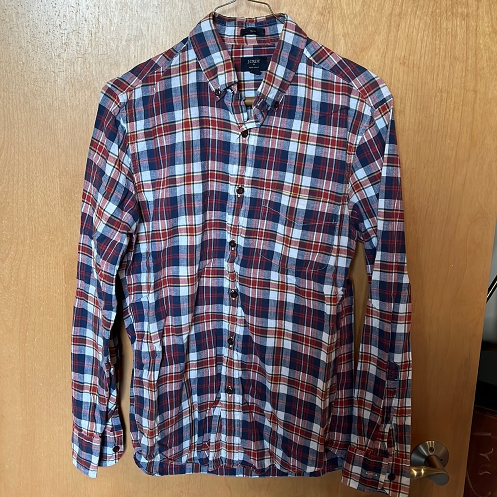 J. Crew Factory Plaid Shirt